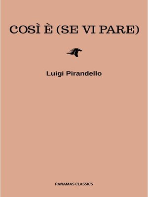 cover image of Così è (se vi pare)